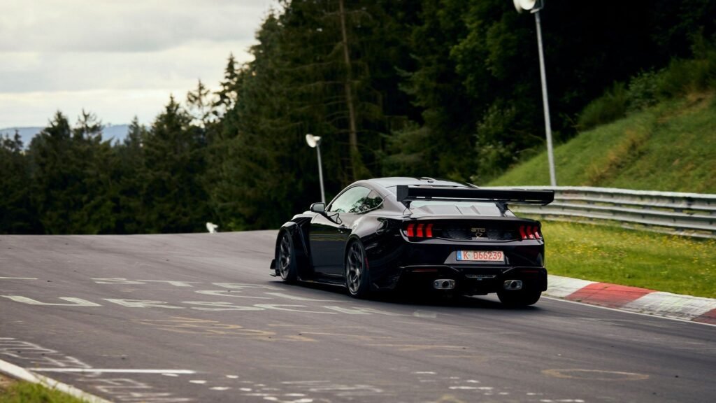 See How The Ford Mustang GTD Beat Its Own American Nurburgring Record