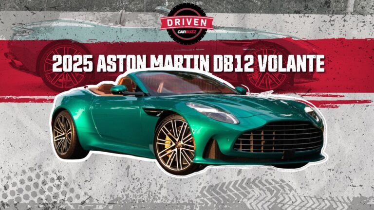 Driven: 2025 Aston Martin DB12 Volante Chases Perfection, And Finally Hits It