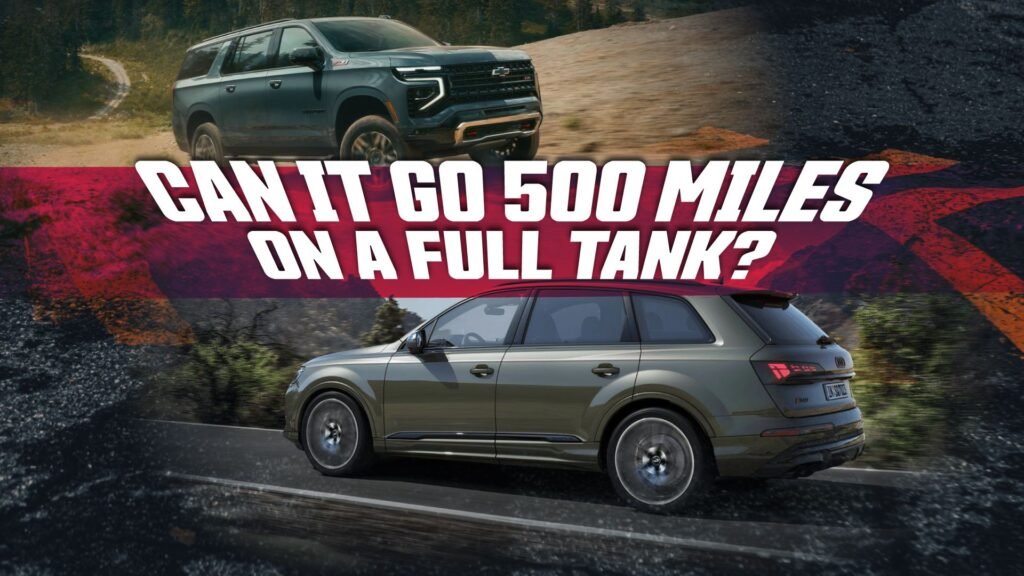 Here's How Far The Thirstiest Full Size SUVs Can Go On A Tank Of Gas