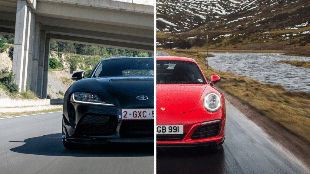 This Or That: Brand-New Toyota Supra Or Decade-Old Porsche 911?