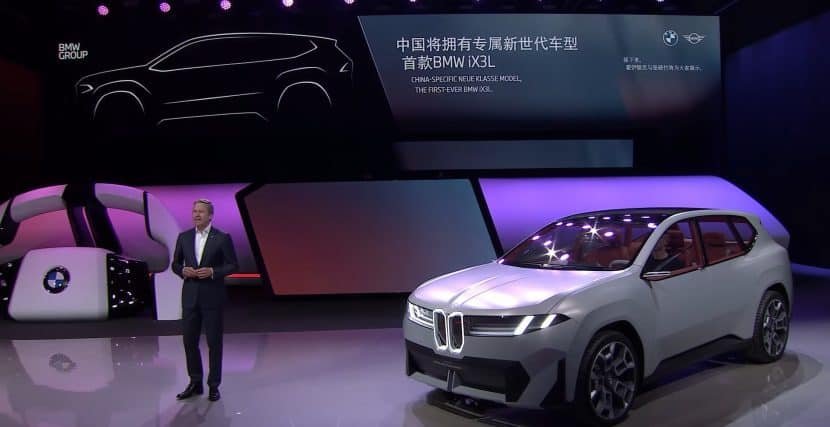 BMW NA6 iX3 Long-Wheelbase SUV Adds Space and Luxury for China in 2026