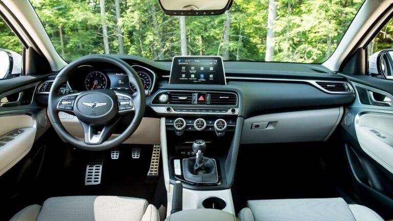 The Genesis G70 With A Manual Gearbox Is A Sports Sedan Bargain In 2025