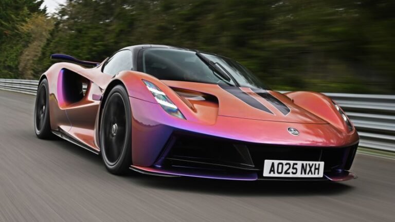 Lotus Evija 2025 UK - pictures