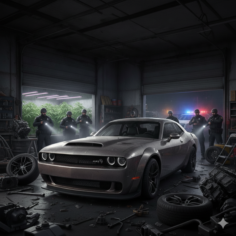 How a Stolen Dodge Hellcat Redeye Took Down an Alabama Chop Shop