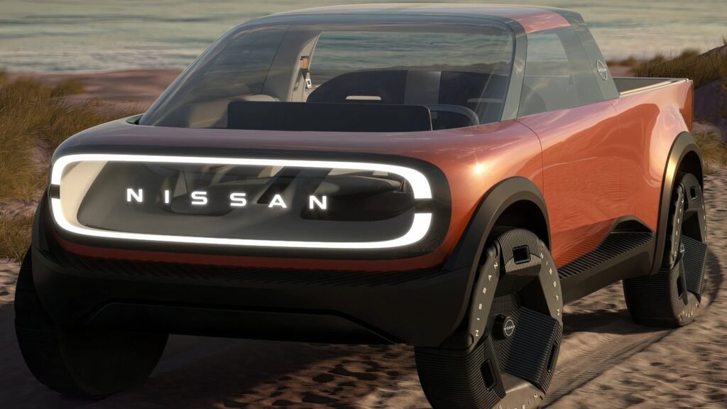 Nissan Patent Hints At Compact Unibody Pickup With Pass-Through To Cab
