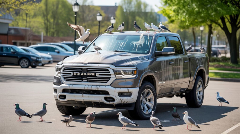Ram and Jeep Owners Say Birds Won’t Leave Their Trucks Alone