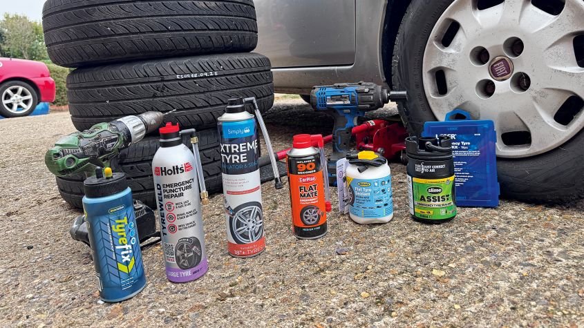 Best tyre repair fluids - pictures