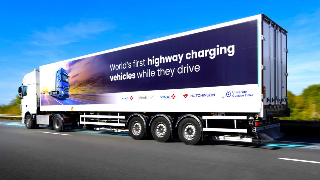 This Highway Wirelessly Charges Your EV At Tesla Supercharger Speeds On The Move