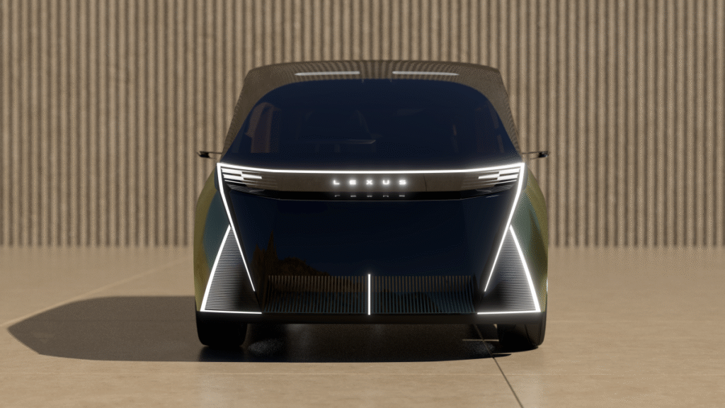 Lexus LS Concept Gallery: Six-Wheeled Minivan in Pictures