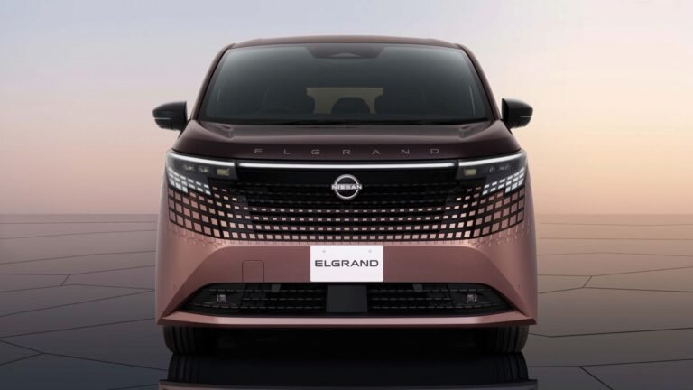 Nissan Debuts Next Generation Elgrand Minivan At Japan Mobility Show