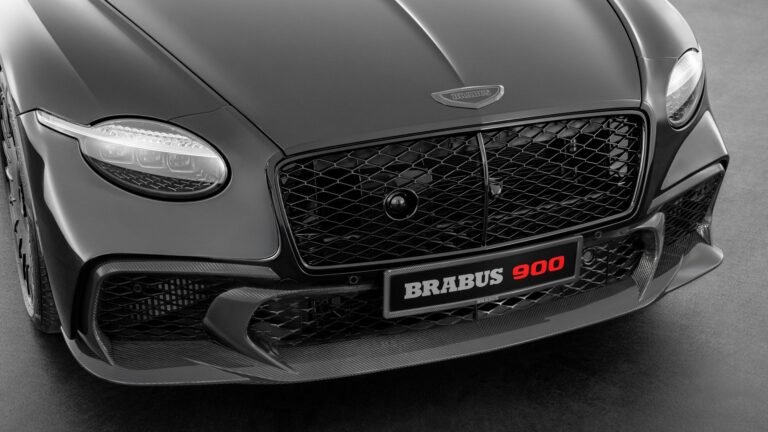 Brabus Builds A Bentley Continental GT Speed Called The 900 Superblack