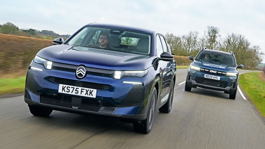 Dacia Bigster and Citroen C5 Aircross - pictures