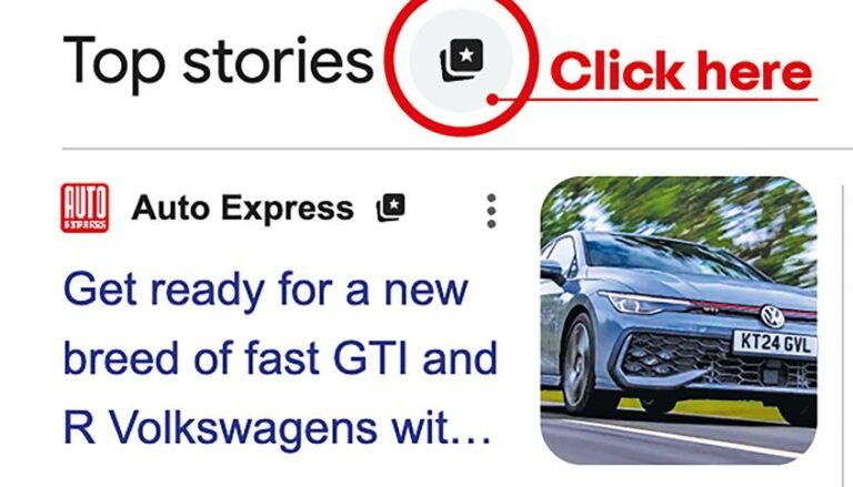 Make Auto Express a ‘preferred source’: How to add us on Google
