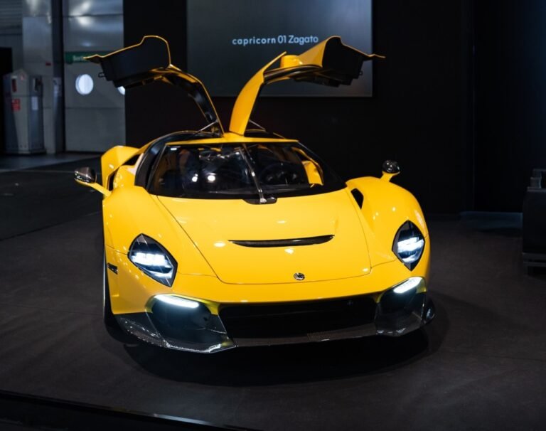 Capricorn’s Zagato-Penned Manual V8 Hypercar Looks Incredible in Sunny Yellow