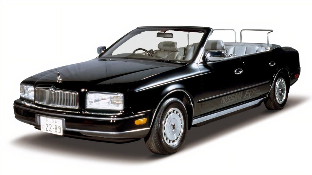 This Electrified Nissan President Was Built As A Sumo-Wrestler-Hauling One-Off