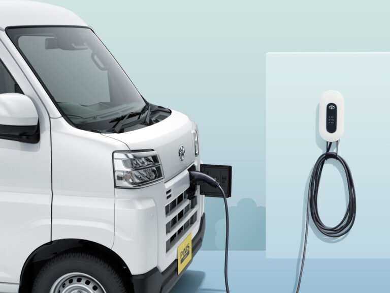 Toyota Launches a Tiny Electric Work Van for City Deliveries