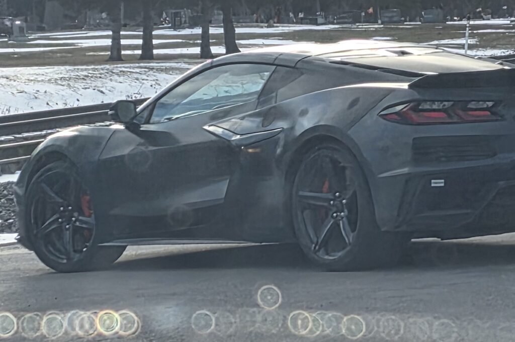 Another Widebody Corvette C8 Spotted — Is This the Grand Sport?