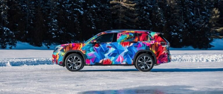 2027 Volkswagen Atlas Previewed During Winter Testing Ahead of NY Auto Show Debut