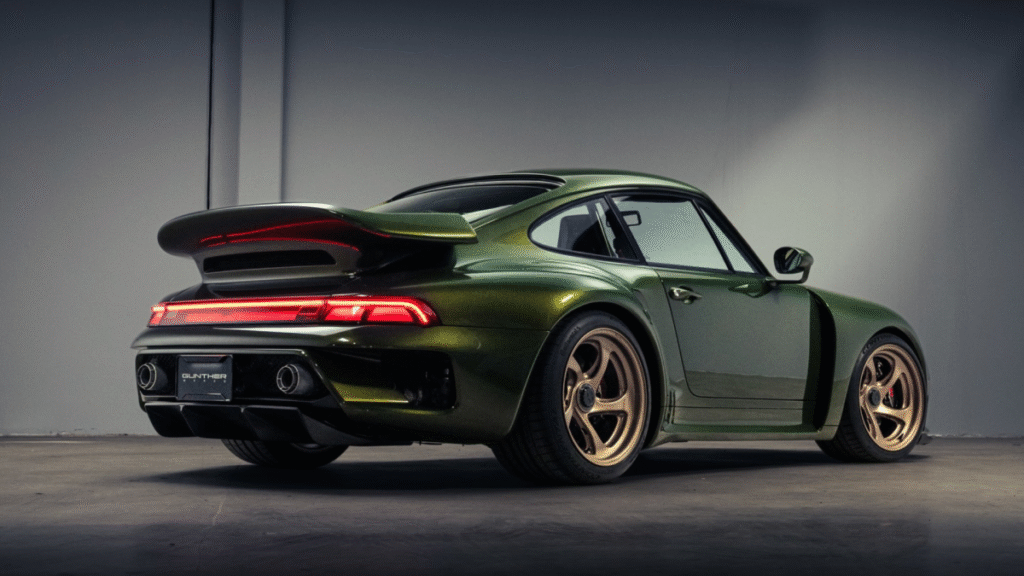 This 840-HP Porsche 911 Has Color-Shifting Paint and 24K Gold Inside