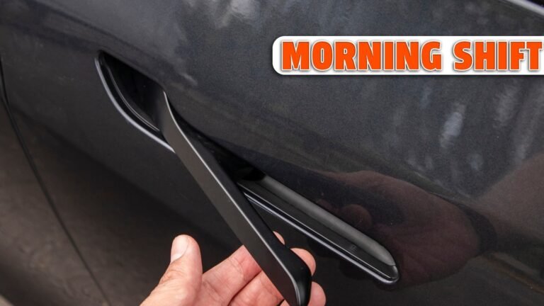 China Is The First Country To Ban Tesla-Style Door Handles Over Safety