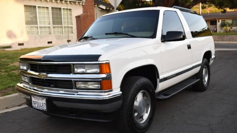 At $35,900, Is This 'Showroom Condition' 1999 Chevy Tahoe Worth Driving Off The Lot?