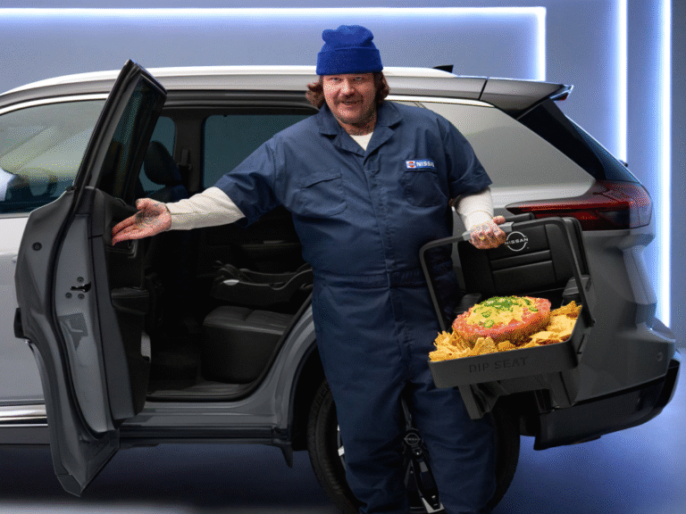 Nissan’s 2026 Rogue Super Bowl Spot Uses a ‘Dip Seat’ You Can’t Buy