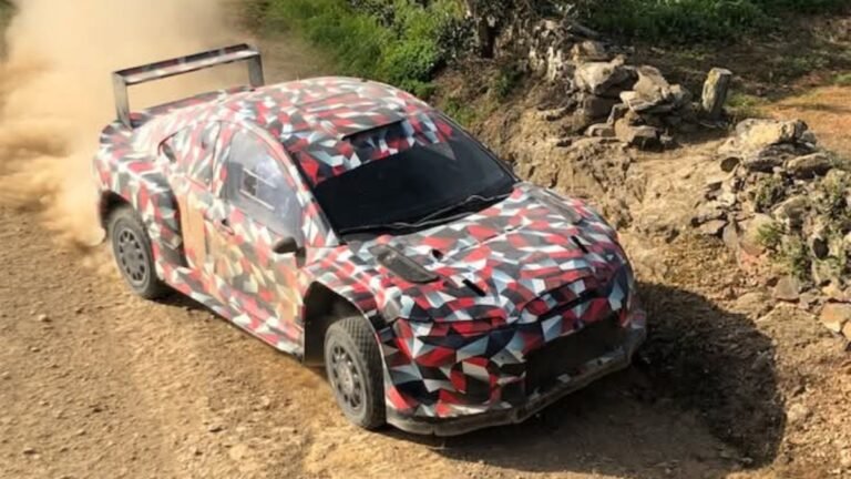 Mysterious Toyota Coupe Spotted on WRC Stage — Could This Be the New Celica?