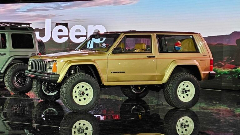 Jeep's Easter Safari Cherokee Restomod Has The Coolest Backstory