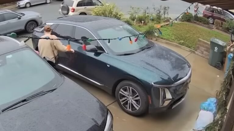 Baby Trapped for 30 Minutes Inside Cadillac Lyriq After 12-Volt Battery Failure