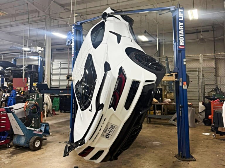 Another Corvette Falls Off a Dealer Lift—Is This Becoming a Pattern?
