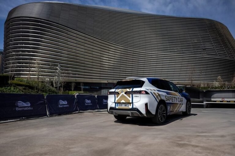 BMW Turns The New iX3 Into A Safety Car For Real Madrid Team