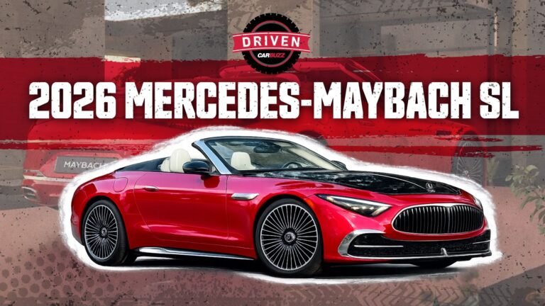 2026 Mercedes-Maybach SL Test Drive Review: Proof That Sports Cars Don't Need To Be Brutal