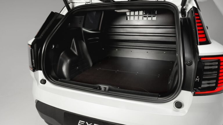 Volvo UK Reveals 423 HP Cargo Van Based On EX30 Subcompact Electric SUV