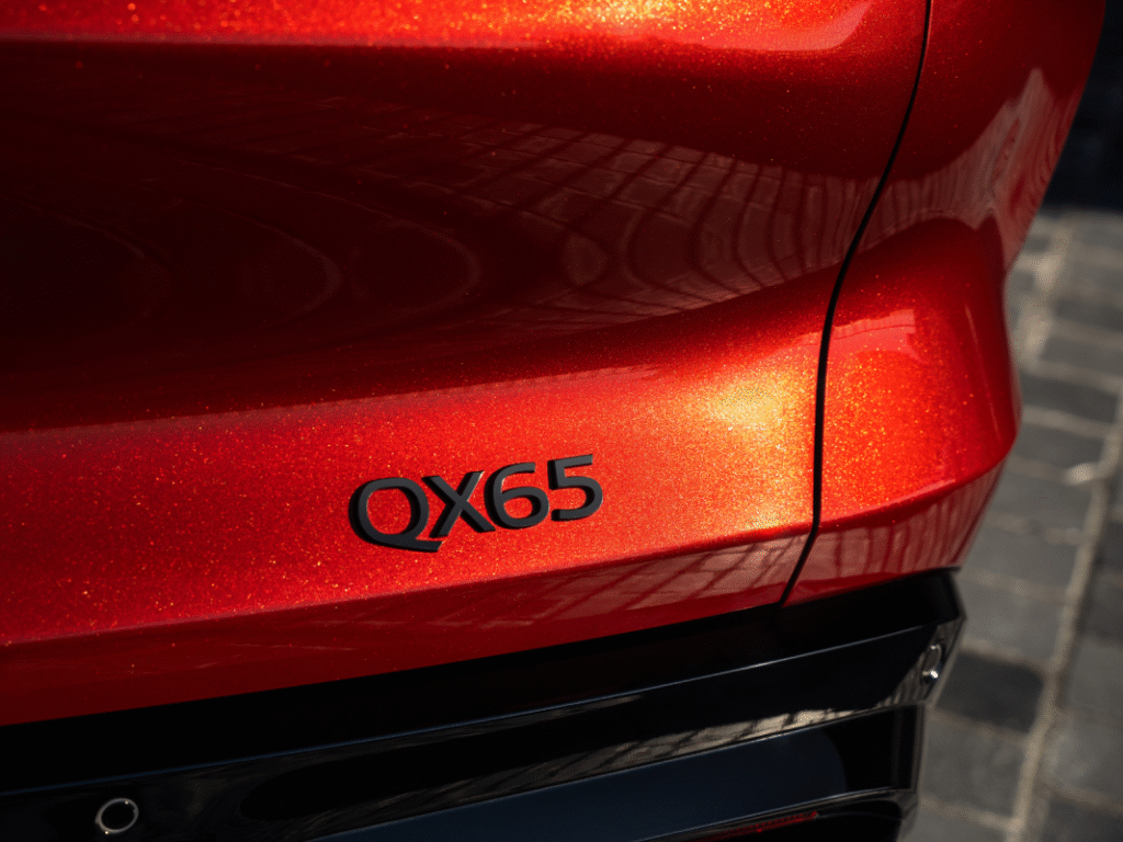 Infiniti Put Real Gold in the Paint of Its New QX65