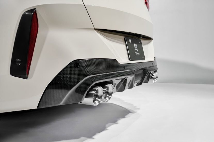 3D Design Adds Wet Carbon Diffuser, Exhaust Tips, and New Wheels to BMW X3 M50 Package