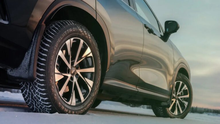 New Smart Winter Tire Extends Its Studs When Temperatures Drop
