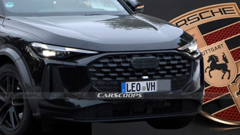 Porsche’s Next Gas Macan Is Already Testing Inside A Disguised Audi