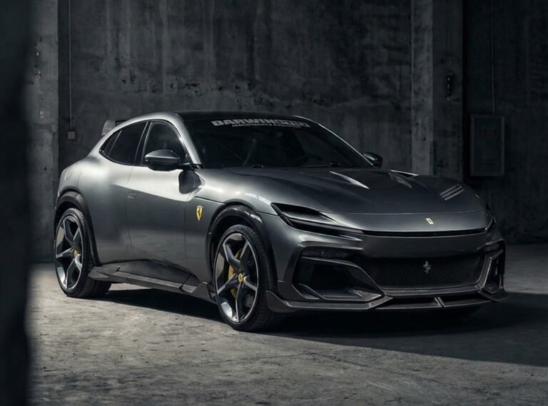 Ferrari Purosangue Looks Hot with Subtle Carbon Fiber Shower