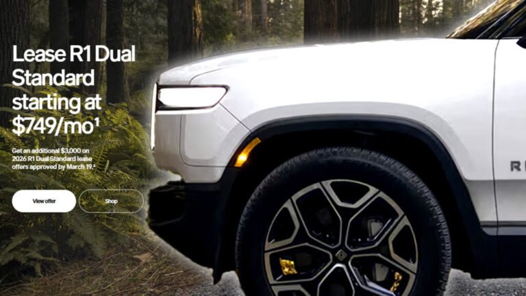 Rivian R1 $749 Lease Looks Like A Deal Until You Run The Numbers