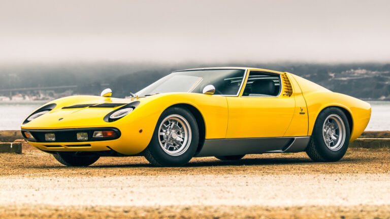 The Term 'Supercar' Existed Long Before The Miura