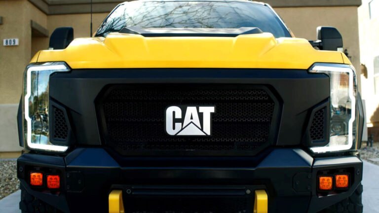Caterpillar Built A Real Pickup Truck After AI Faked One First