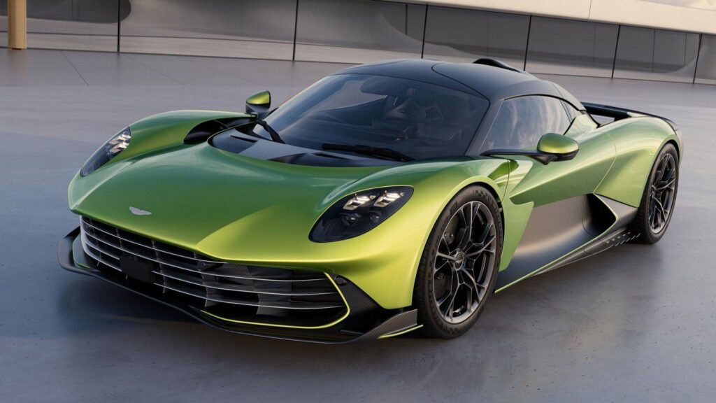 Here's How The Hidden Formula 1-Style Front Wing Of The Aston Martin Valhalla Works