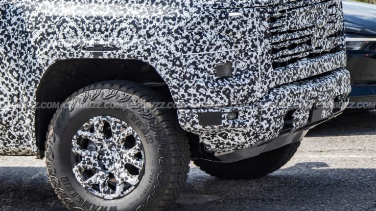 The Next Hardcore GMC Sierra AT4X Drops Camo In New Spy Shots