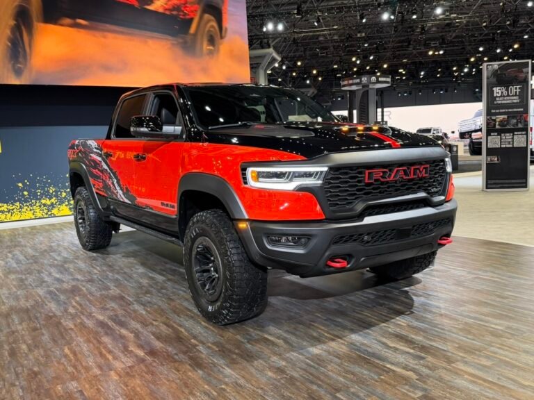Ram’s 777-HP TRX Bloodshot Night Edition Looks Even Wilder in Person