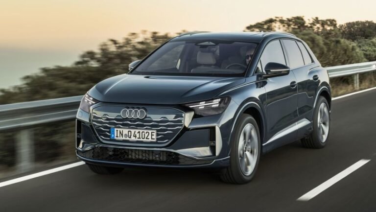 New Audi Q4 e-tron facelift 2026 - pictures