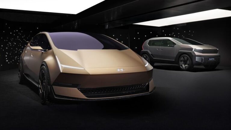 Dramatic Hyundai Ioniq Earth and Venus concept cars launch exclusive Chinese sub-brand