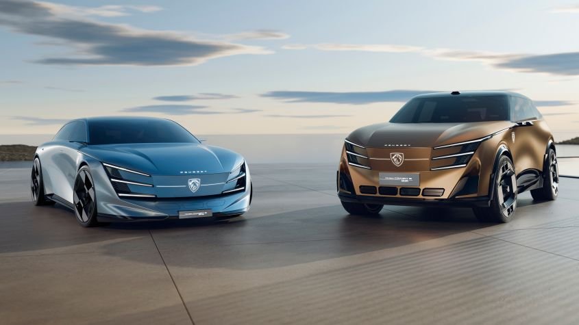New Peugeot Concept 6 and Concept 8 hint at stylish future 508 and flagship SUV