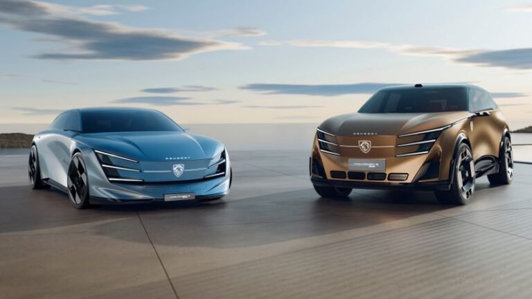 New Peugeot Concept 6 and Concept 8 - pictures