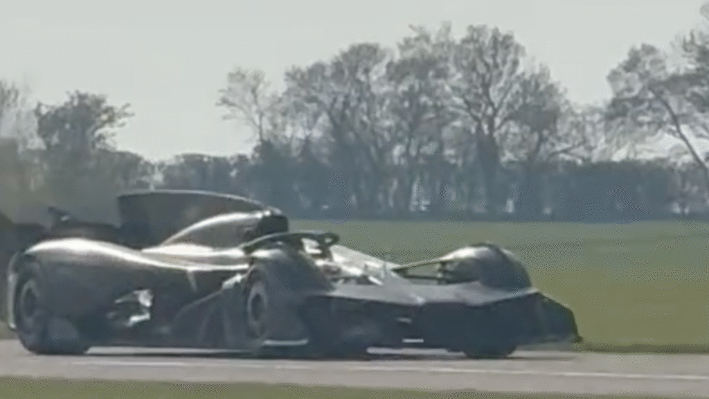 Aston Martin Spotted Testing Wild Single-Seat Valkyrie With F1 Cues