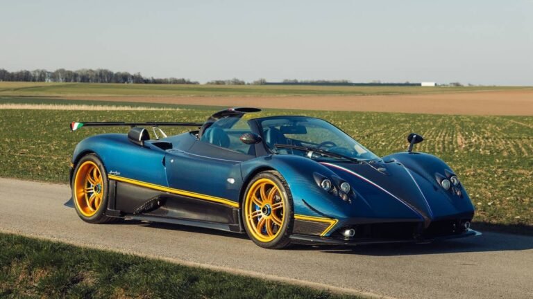 One-Off Pagani Zonda 760 Unica Roadster Heads to the World’s Most Exclusive Car Show